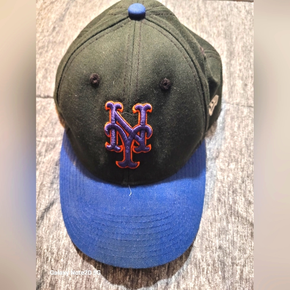 Excellent Con~New York Mets Baseball Cap~New Era~59 Fifty~MLB~Adjustable